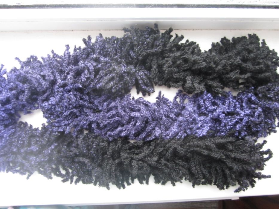 Шарфы женские из полушерстяной пряжи