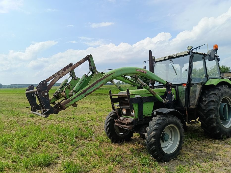 Deutz d1057 d6507 z turem baas , 4*4 ciągnik