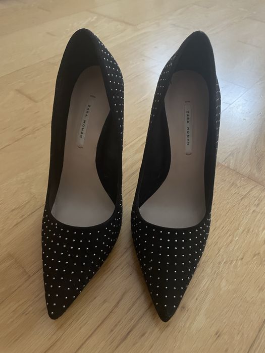 Sapatos camurça zara