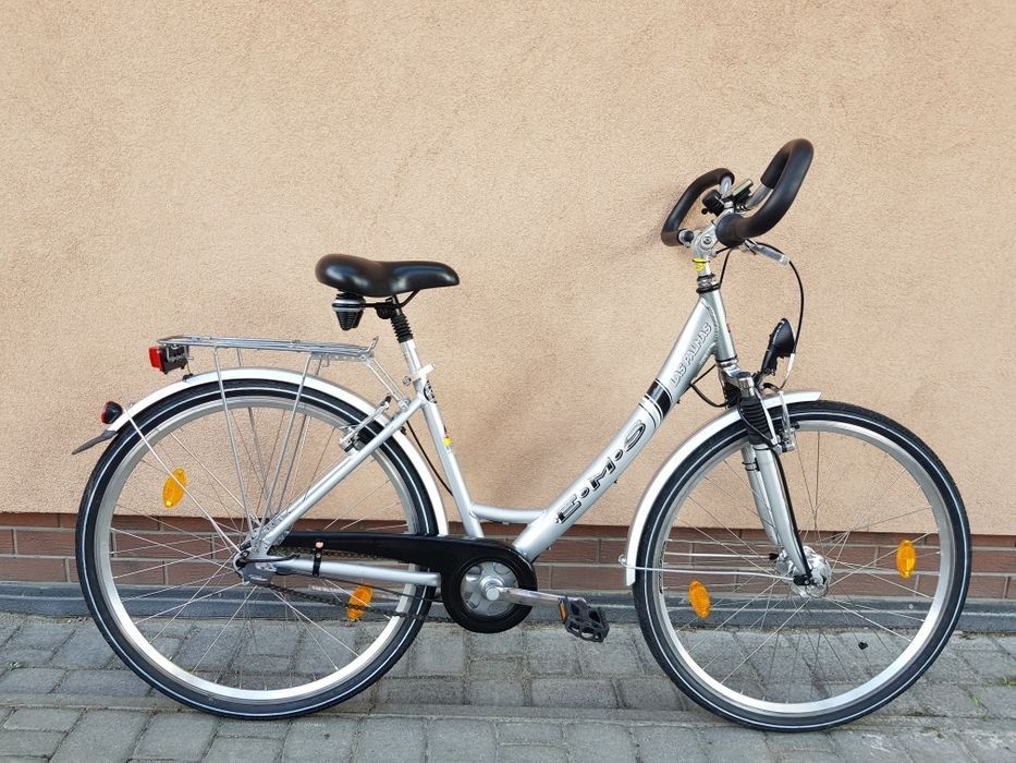 Rower damski miejski EMS Koła 28 SHIMANO aluminium okazja WYSYŁKA