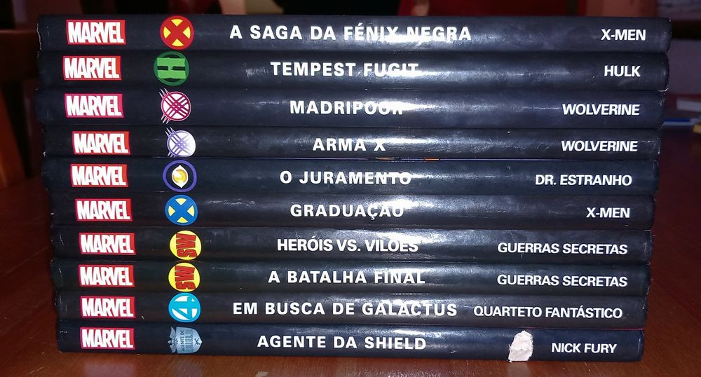 Livros BD Marvel