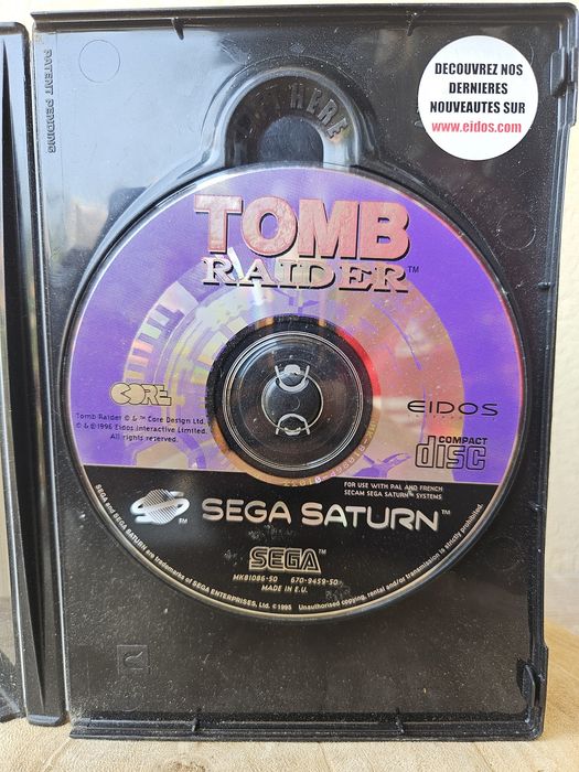 Tomb Raider

| Sega Saturn Disco Original