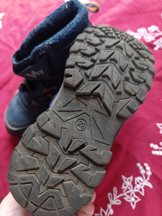 Теплі черевики 29 р (19 см устілки)
