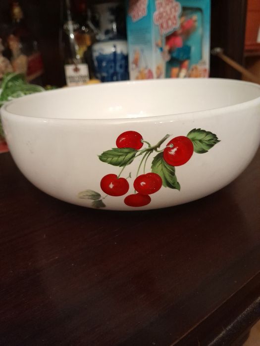 Saladeira vintage em cerâmica
