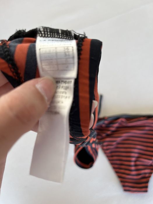 Bikini LaRedoute as riscas