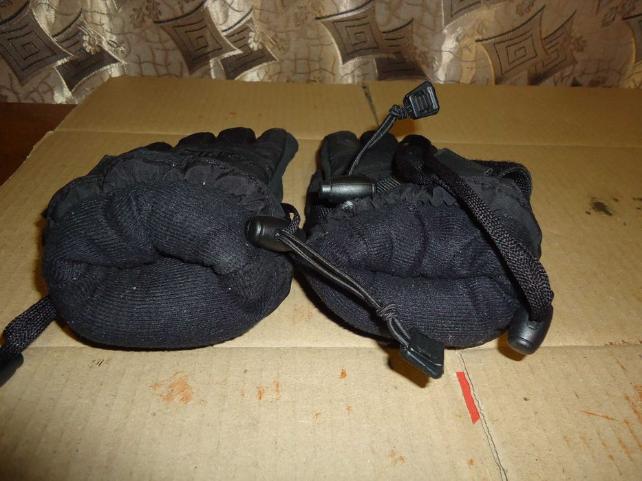 Тёплые перчатки для лыж, велосипеда, подростковые, размер 26-9,5 см