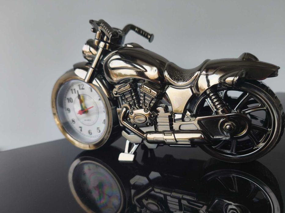 Zegar budzik dekoracja motocykl chopper nowy motor