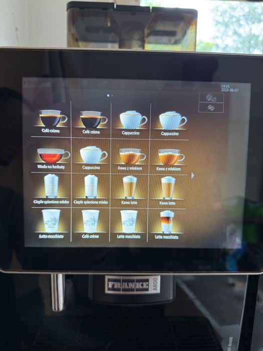 Ekspres do kawy Franke a800     Automat do Kawy | Swiss Made