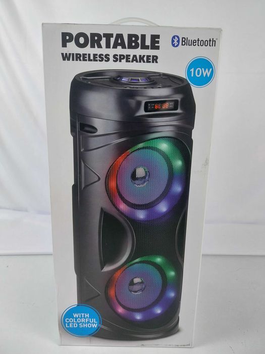 Głośnik z efektem świetlnym