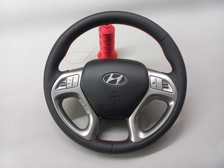Перетяжка руля авто