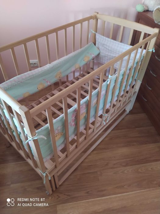 Дитяче ліжко на підшипниках "Люкс"