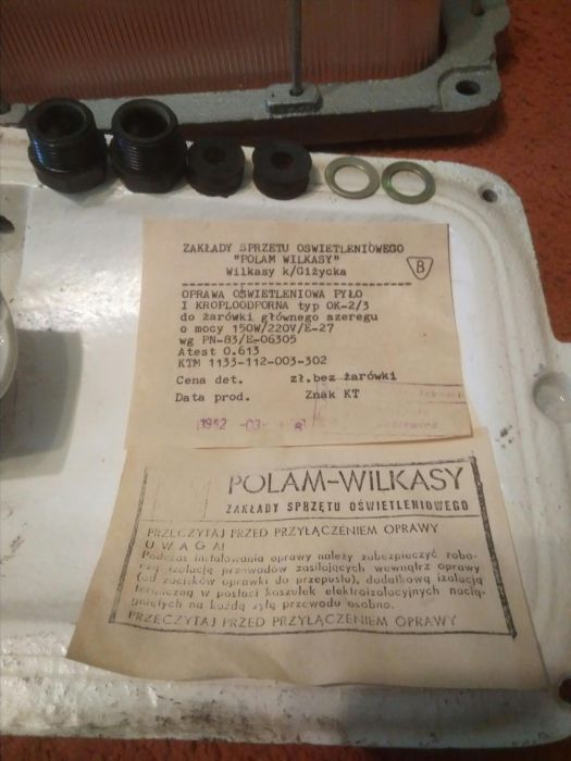 Polam wilkasy 150w loft, industrial, przemysłowa