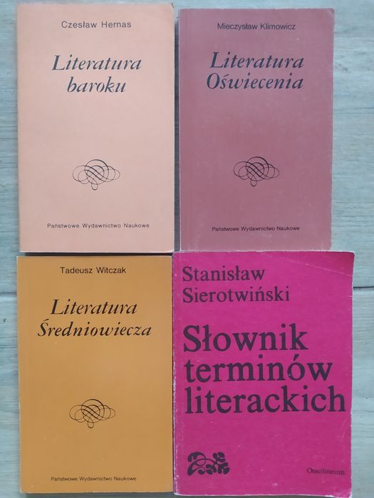Witczak hernaś Klimowicz sierotowiński literatura  średniowiecza barok