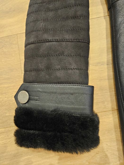 Kożuch, kożuszek damski, skóra jagnięca rozmiar S
