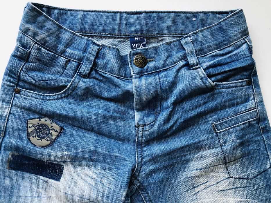 Krótkie spodenki jeans Y.F.K. r 140
