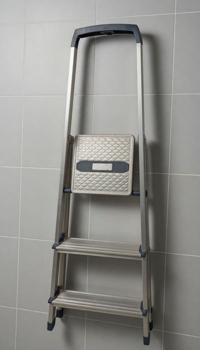 Escadote alumínio  - 3 degraus