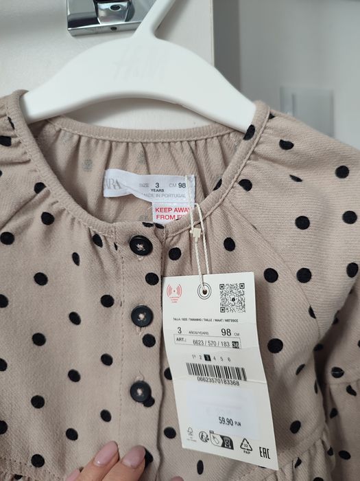 Sukienka Zara 98 NOWA