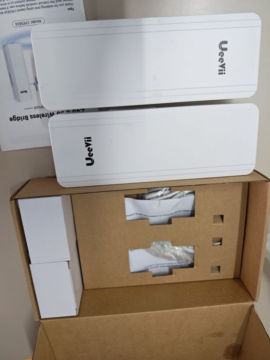 Bezprzewodowy most sieciowy (Wireless Bridge)  do  połączeń typu Point-to-Point (PtP) lub Point-to-Multipoint (PtMP) na zewnątrz i wewnątrz