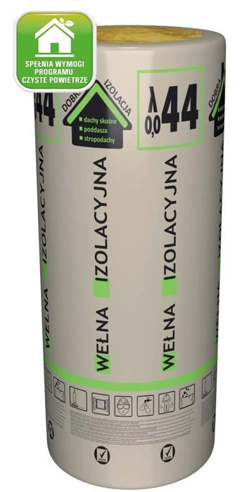 Isover Wełna mineralna 5 cm 0,044 gr. 50 mm 19,20 m2