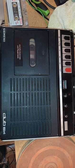 Siemens Club 614 magnetofon z lat 70.