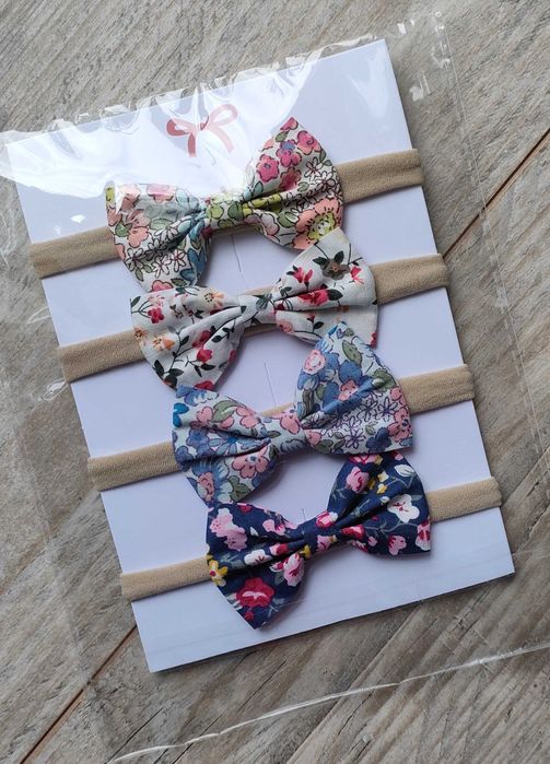 Opaski bezuciskowe dla noworodków niemowląt i starszych dziewczynek