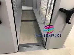 Estantes Rolantes Compactas Armazenagem Duplique o seu Arquivo 80%Novo