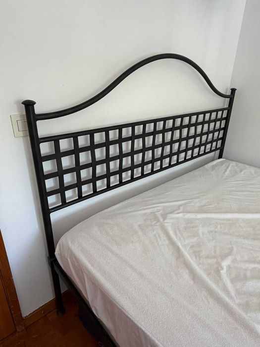 Cama de casal de ferro 160 - Só até final de junho