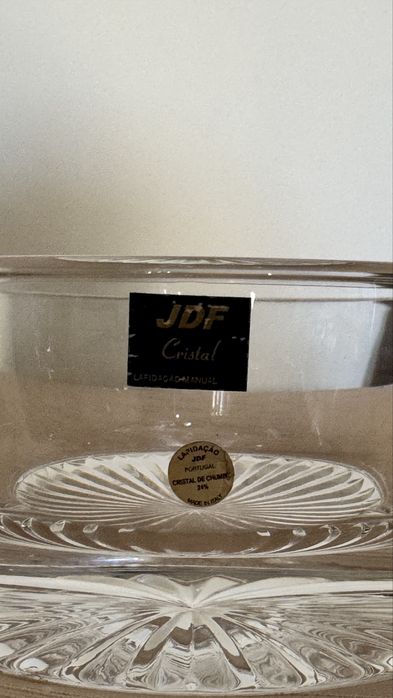 Cinzeiro em cristal de chumbo 24%