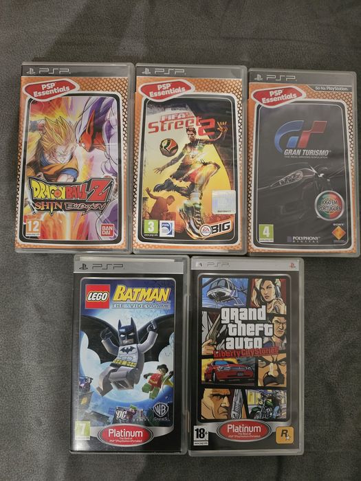 Jogos Playstation portátil (PSP)