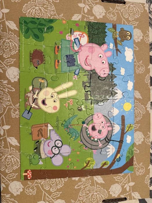 Puzzle Swinka Peppa 30