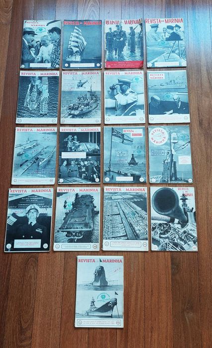 Revista da Armada antigas de 1943 a 1954