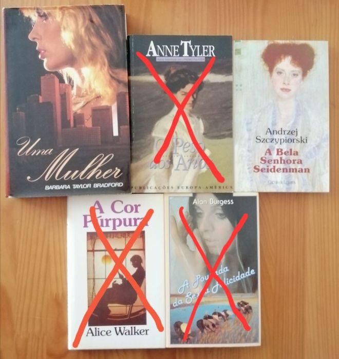 Livros vários escritores