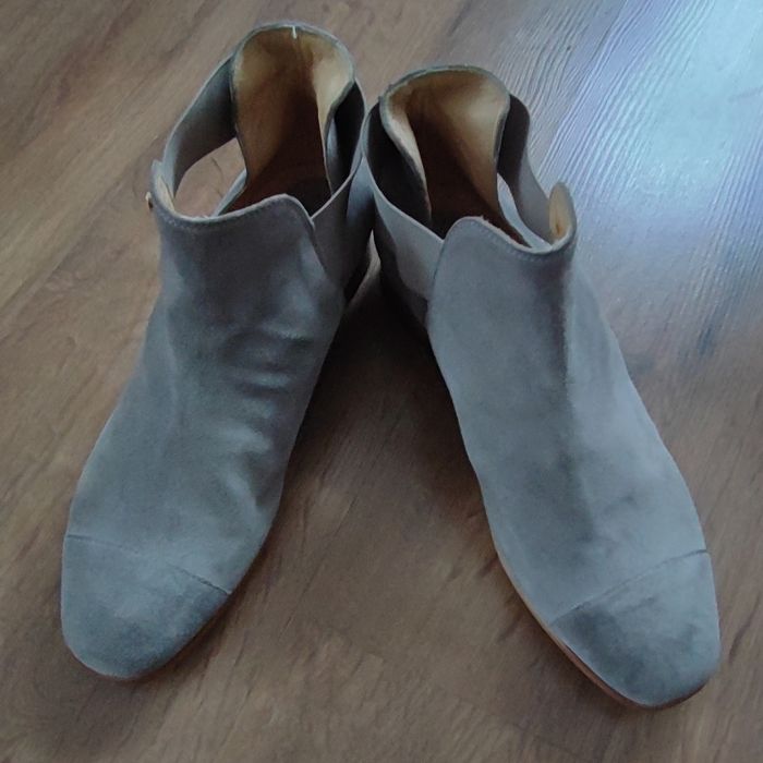 Buty damskie skórzane