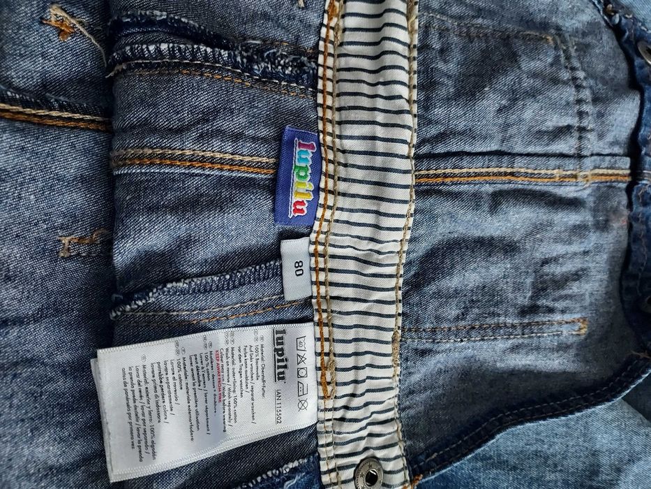 Ogrodniczki dziecięce rozm 80