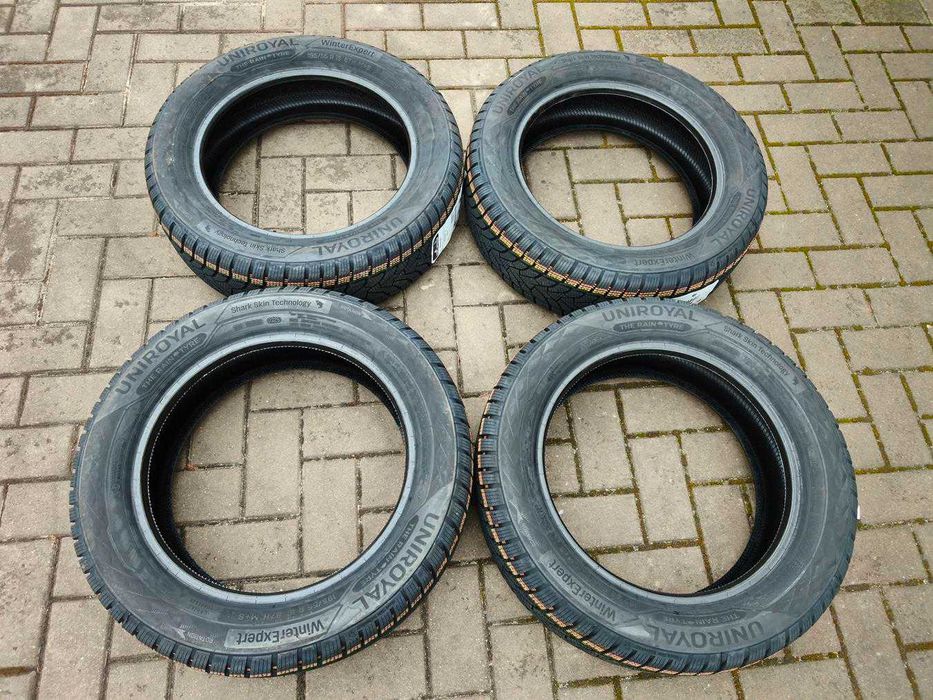195/55 87H R16 UNIROYAL Winter Expert 2025r NOWE 8mm Zimowe Opony 4SZT