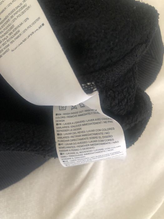 Czarna bluza sportowa converse