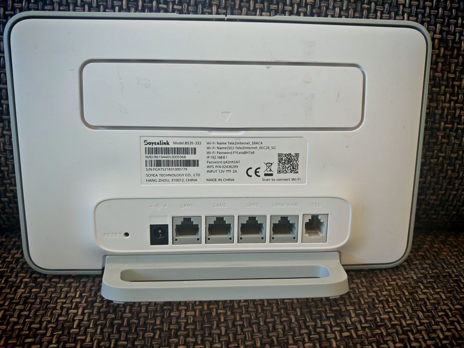 Nowy model routera 400 Mbps Huawei B535-333 Soyealink 4G+ z antena