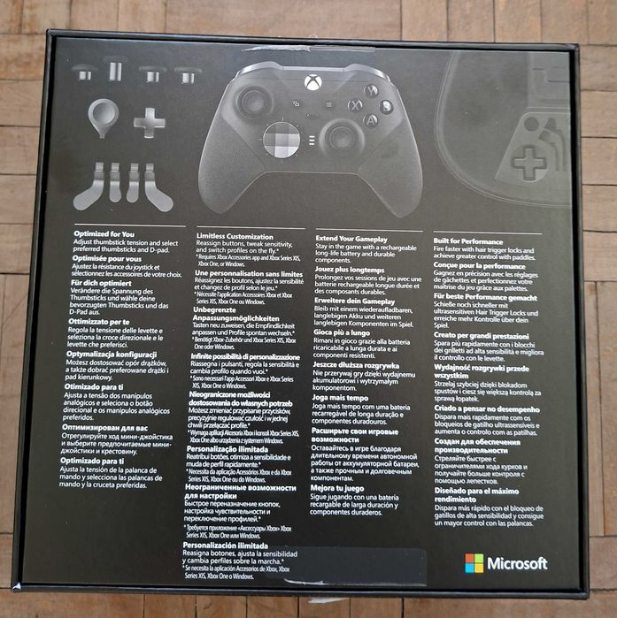 Gamepad Microsoft Xbox Elite Series 2 Wireless Black