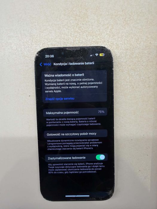 iphone 13 128GB-Uszkodzony