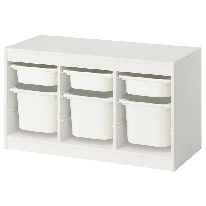 Nowy regał trofast ikea biały bez pudełek
