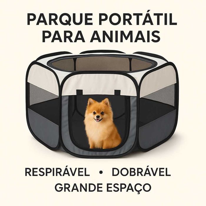 Cerca Parque octogonal para animais de estimação