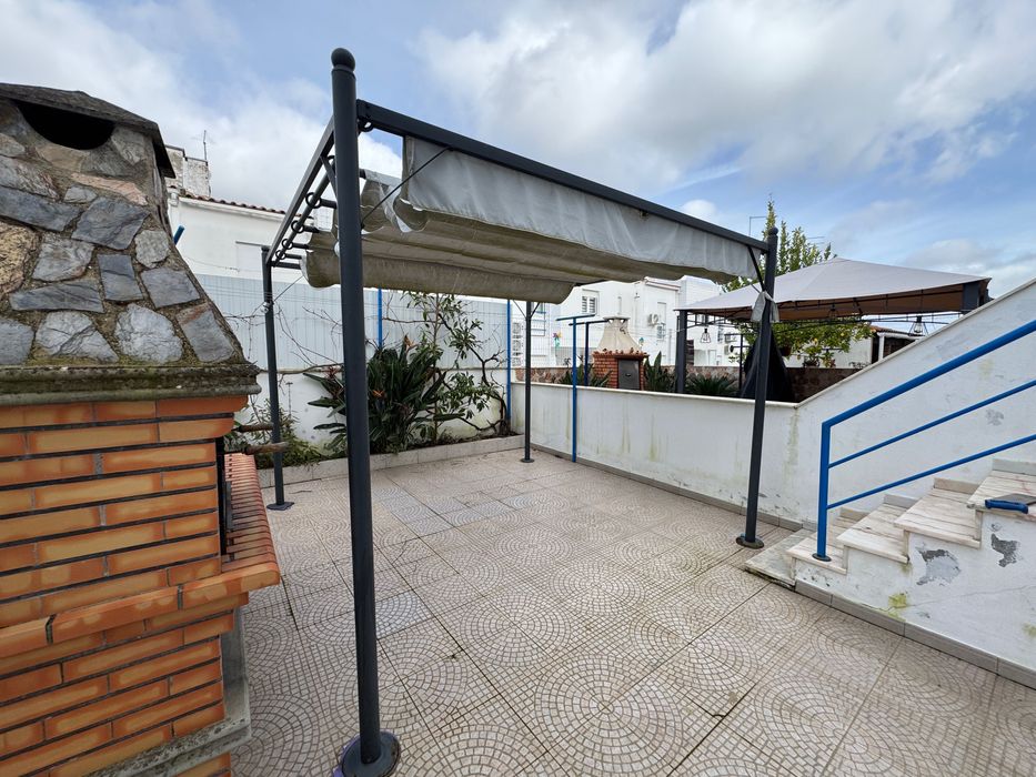 Pergola de metal