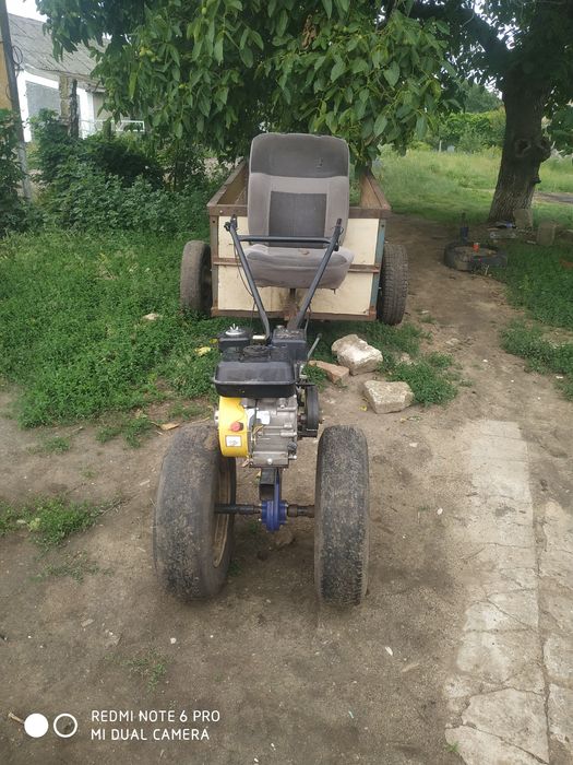 Продам мотоблок з прицепом 7 лс