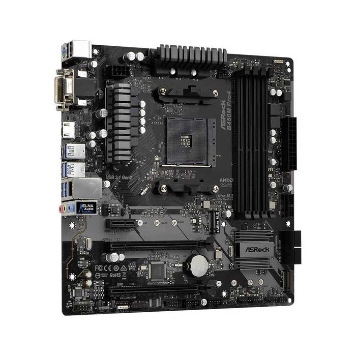 asrock b450m pro4 - купить комплектующие для ПК - Цена на OLX.ua