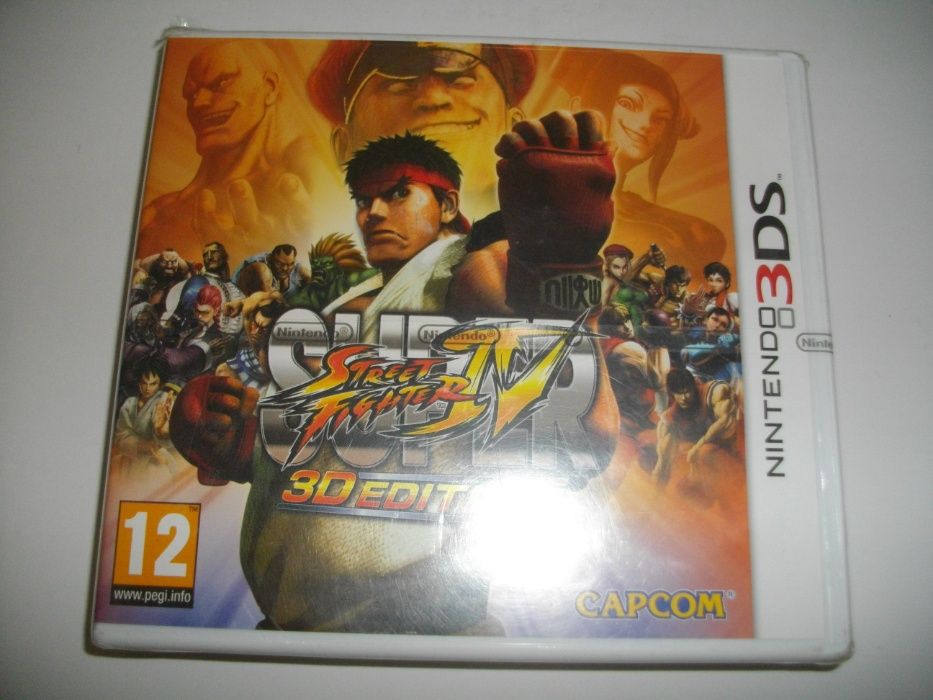 Jogo Nintendo 3DS: Street Fighter IV, 3D (novo)