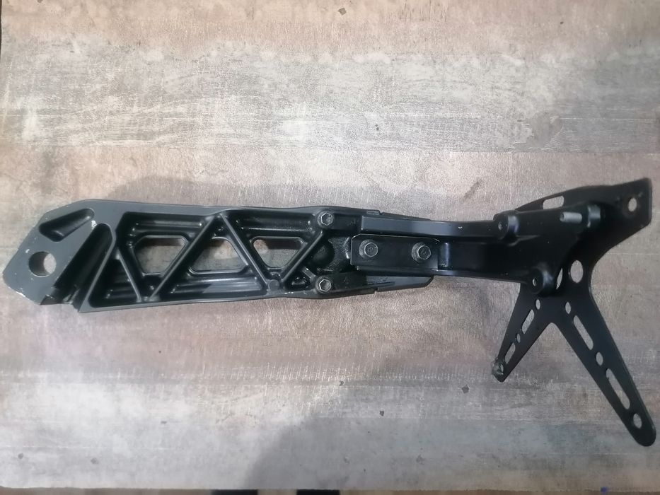 Кріплення номерного знаку на Yamaha MT 09, 2015р.