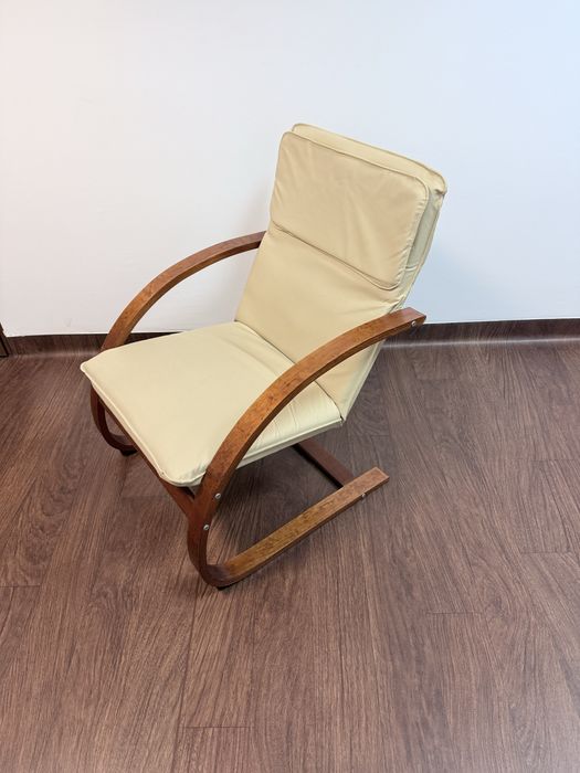 Fotel wypoczynkowy skaj