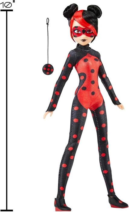 Лялька Miraculous Ladybug And Cat Noir Shadybug Леді Баг злодійка