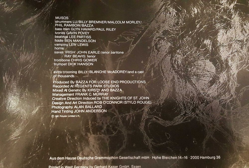 Winyl Kirsty Maccoll ,, Desperate Character,, Polydor Limited 1985