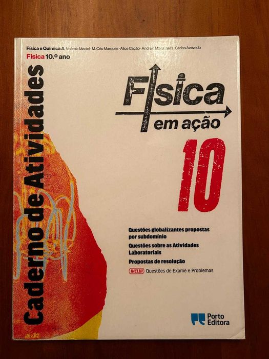 Livros de Física e Química A 10ºano